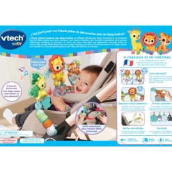 VTech Baby Arche D'éveil Musicale Des Baby Loulous- Tapis D'éveil Et Arches