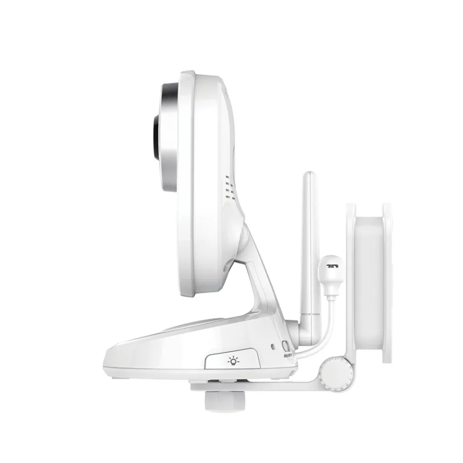 Safe And Sound Babyphone Video Wide View Hd - Bm818 - (Ecran 5 Ultra Plat Hd - Veilleuse)- Babyphones