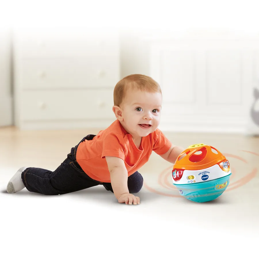 VTech Baby Balle Magic'Moov 3 En 1 - Jouet Interactif- Balles, Toupies Et Cubes