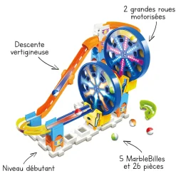 MarbleRush Circuit À Billes - Fun Fair Set Electronic M300E- Circuit À Billes