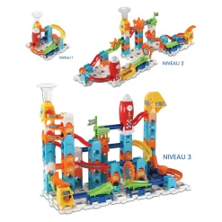MarbleRush Circuit À Billes - Rocket Set Electronic M100E- Circuit À Billes