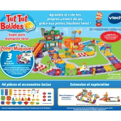 Tut Tut Bolides Circuit Multipiste Twist De Petites Voitures - - Voitures Jouets Garages Et Circuits