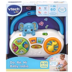 VTech Baby Do, Re, Mi Baby Radio- Instruments De Musique