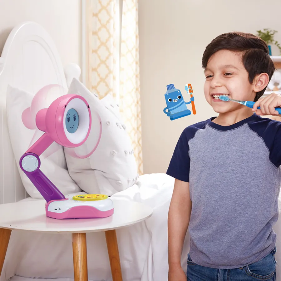 VTech Funny Sunny Rose - Compagnon Interactif- Conteurs D'Histoires