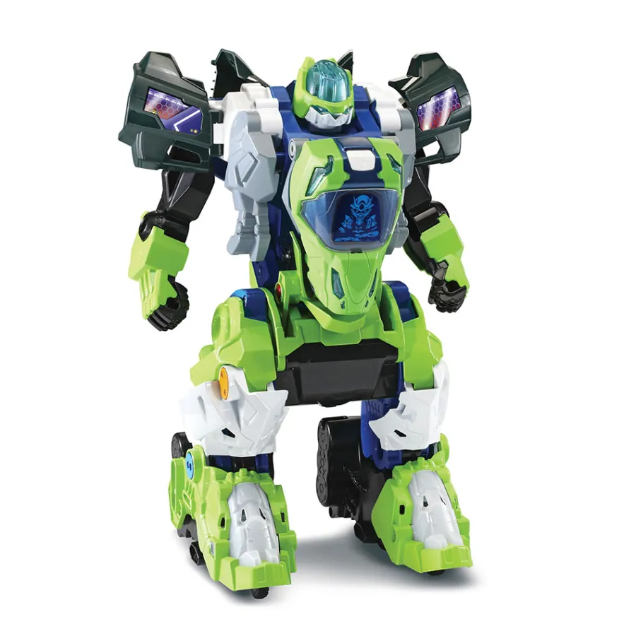 Switch & Go Dinos Furio, Mega T-Rex Robot Rc- Voitures Dinos