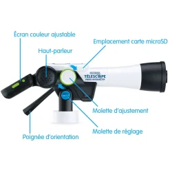 VTech Genius Xl - Telescope Video Interactif- Jouets Scientifiques