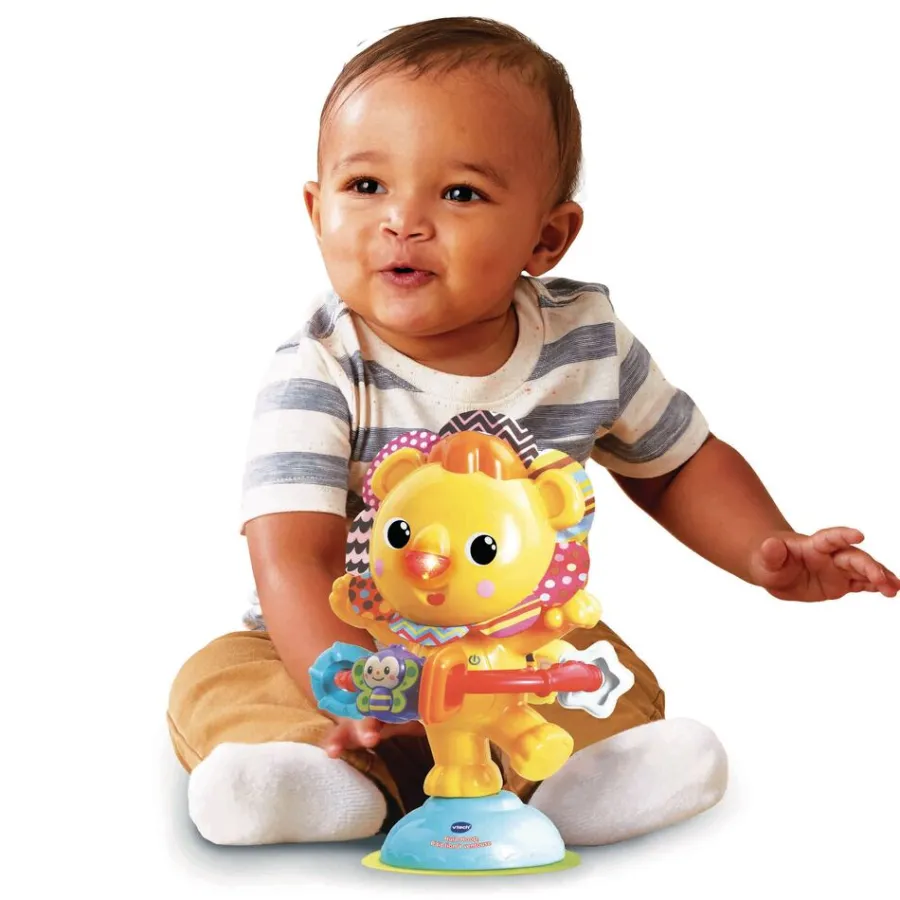 VTech Baby Hula-Hoop, P'Tit Lion A Ventouse- Hochets Et Petits Jouets