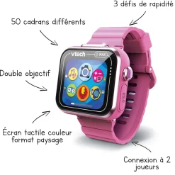 Kidizoom Smartwatch Max Rose- Montres Smartwatch