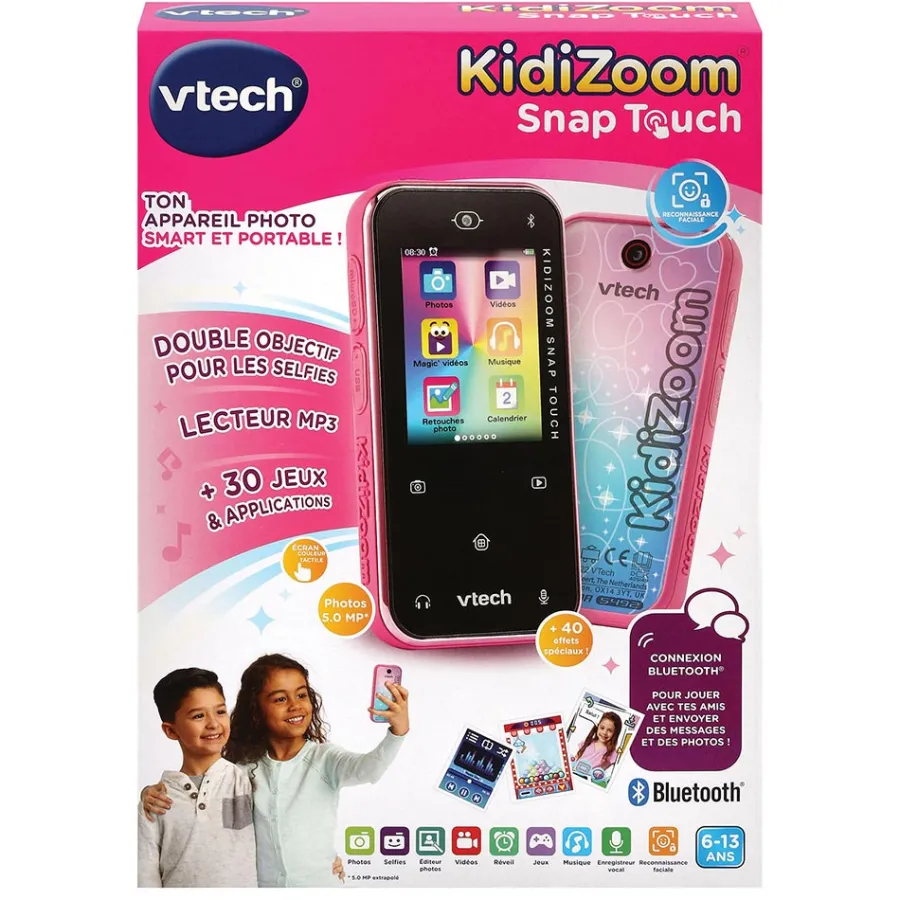 Kidizoom Snap Touch Rose- Appareils Photos / Camera Enfant