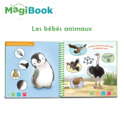 Magibook Les Bébés Animaux- Jeux Pour Apprendre À Lire, Compter, Écrire