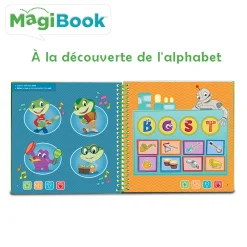 Magibook Livre Educatif Alphabet - Livre - Vtech- Jeux Pour Apprendre À Lire, Compter, Écrire
