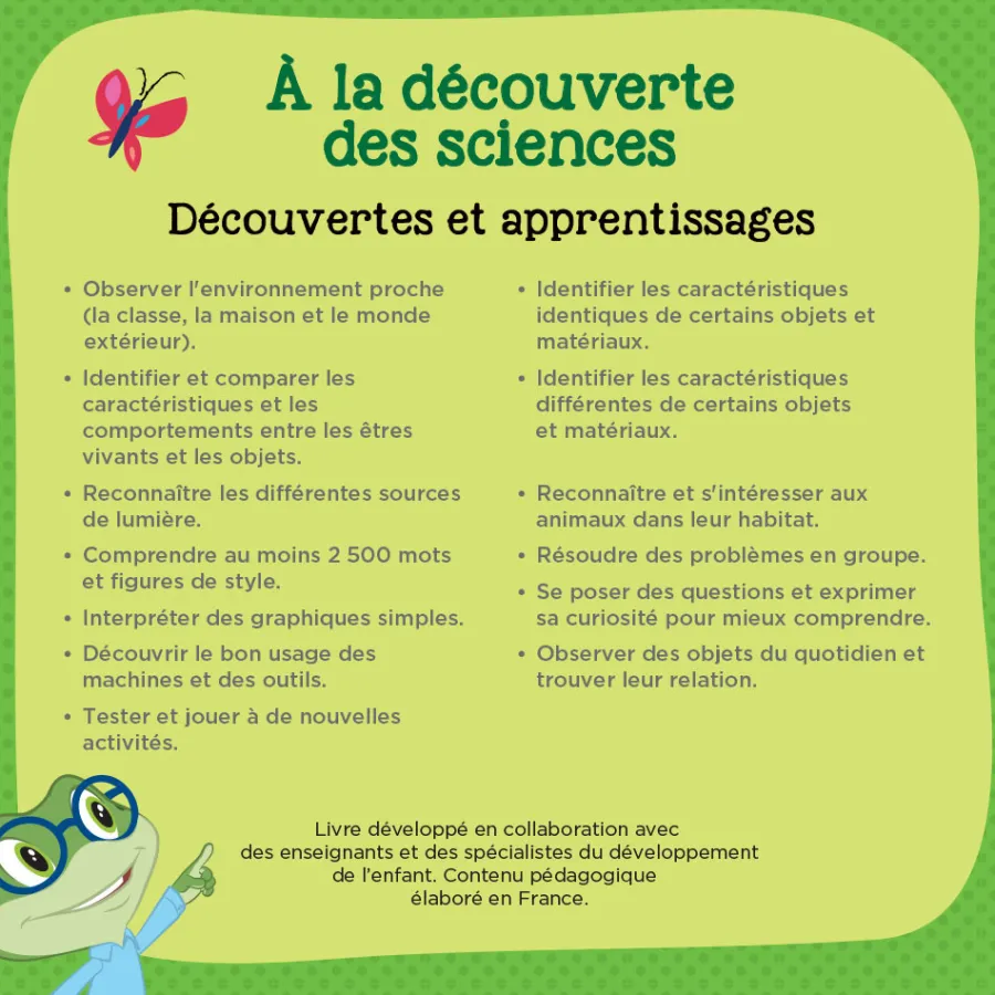 Magibook Livre Interactif A La Decouverte Des Sciences - Livre - Vtech- Jeux Pour Apprendre À Lire, Compter, Écrire