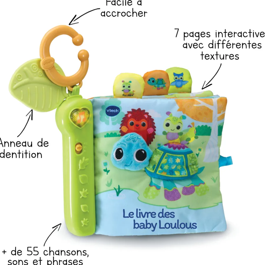 VTech Baby Livre Toudoux Des Baby Loulous- Livres Pour Bébé