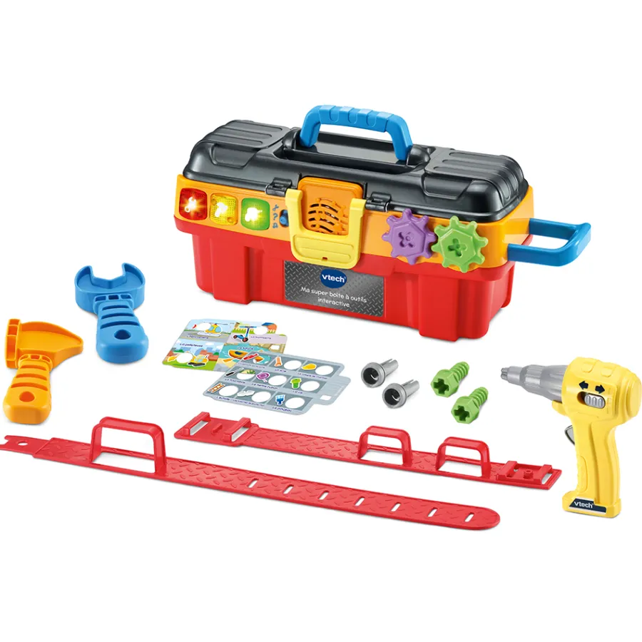 1 2 3 imite-moi Ma Super Boite A Outils Interactive- Dinette Et Autres Jeux D'Imitation