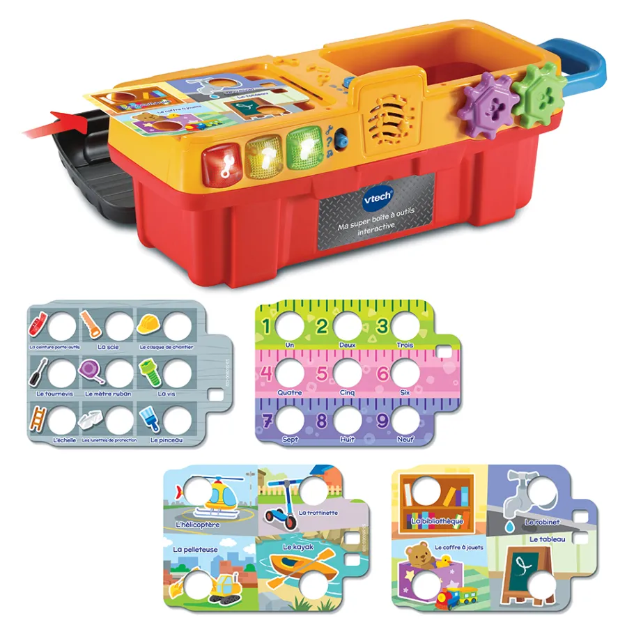 1 2 3 imite-moi Ma Super Boite A Outils Interactive- Dinette Et Autres Jeux D'Imitation