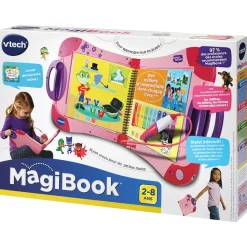 Magibook Starter Pack Rose- Jeux Pour Apprendre À Lire, Compter, Écrire