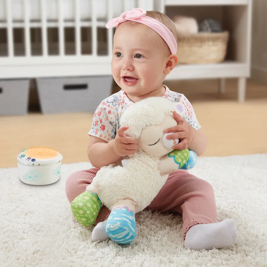 VTech Baby Manon, Lumi Mouton Nuit Etoilee 3 En 1 - Veilleuse En Peluche- Veilleuses Et Mobiles Bébé