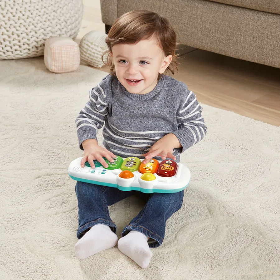 VTech Baby Maxi Tapis D'éveil Sensoriel 7 En 1- Tapis D'éveil Et Arches