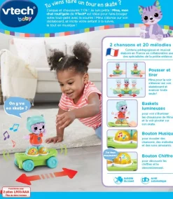 VTech Baby Mina, Mon Chat Rouli'Golo- Véhicules Et Jouets Roulants