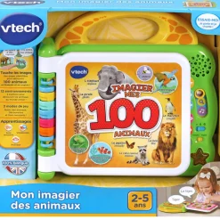 VTech Baby Mon Imagier Des Animaux Bilingue- Livres Pour Bébé