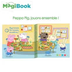 Magibook Peppa Pig, Jouons Ensemble !- Jeux Pour Apprendre À Lire, Compter, Écrire