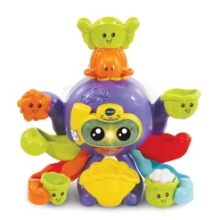 VTech Baby Polo, Mon Poulpe Rigolo- Jouet De Bain