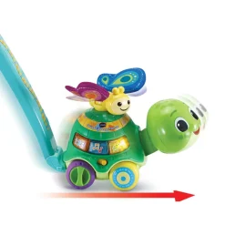 VTech Baby Pousse-Pousse Tortue- Véhicules Et Jouets Roulants