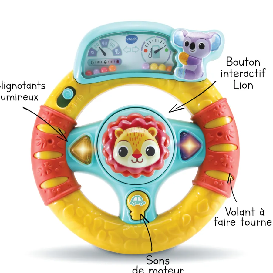 VTech Baby P'Tit Volant Des Decouvertes - Baby Loulous- Hochets Et Petits Jouets