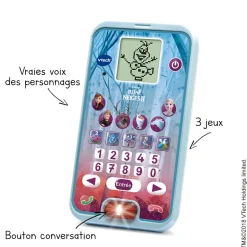 Storio Reine Des Neiges 2 - Le Smartphone Educatif- Pat'Patrouille, Peppa Pig, Bluey