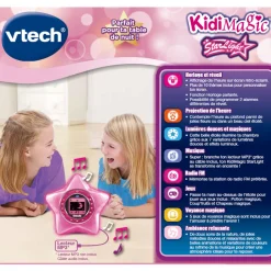 Kidi Reveil Enfant magic Starlight Rose- Réveils Enfant