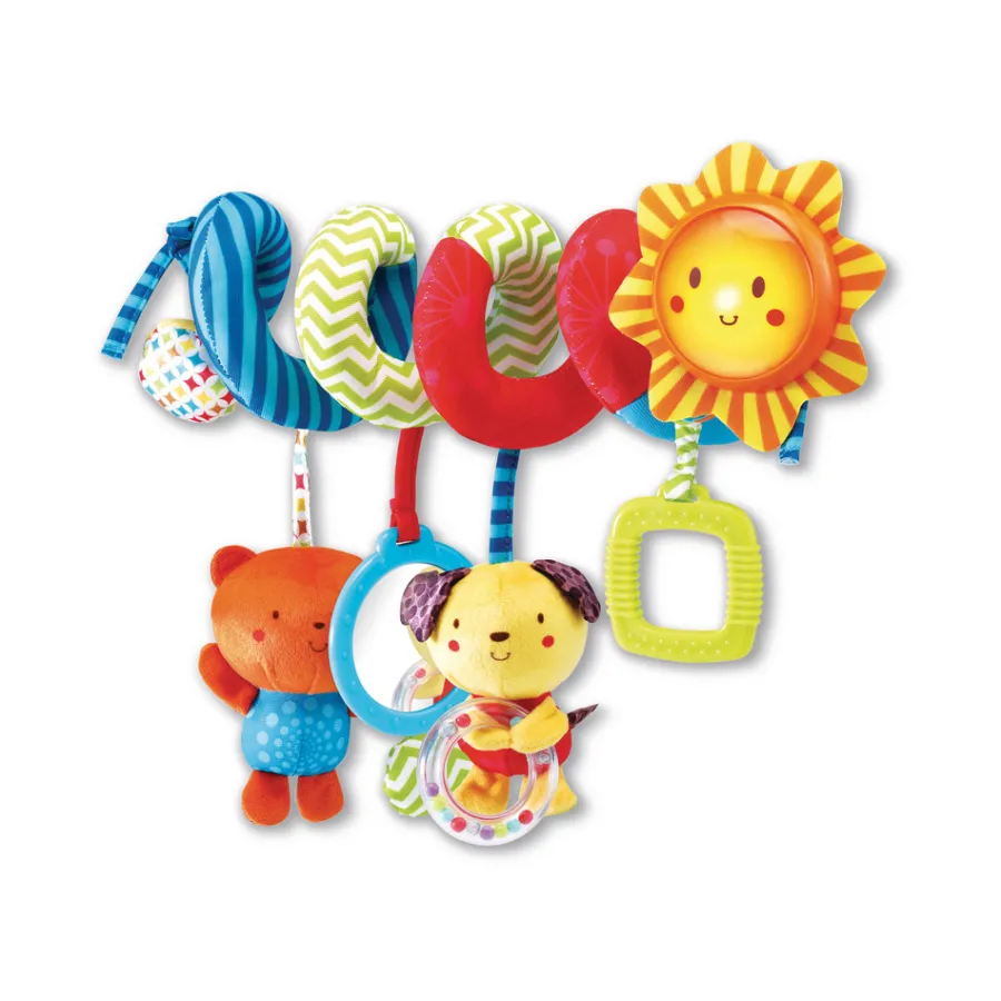 VTech Baby Spirale Musicale Des P'Tits Copains - Hochet- Jouets Pour Siège Auto Et Poussette