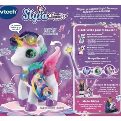 Kidi Styla, Ma Licorne Maquillage Magique- Peluches Et Compagnons Interactifs