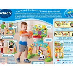 VTech Baby Super Centre Multisport Interactif- Tables D'activités