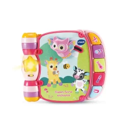 VTech Baby Super Livre Enchante Des Baby Loulous Rose- Livres Pour Bébé