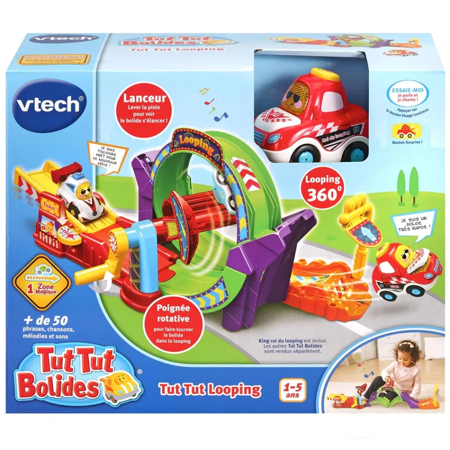 Tut Tut Bolides Tut Tut Looping (+ King Roi Du Looping) - - Voitures Jouets Garages Et Circuits