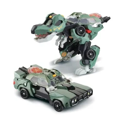 Switch & Go Dinos Tyram, Super T-Rex Lance Flammes- Voitures Dinos