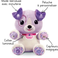 VTech Violette, Mon Amie Pattes Magiques- Animaux Interactifs